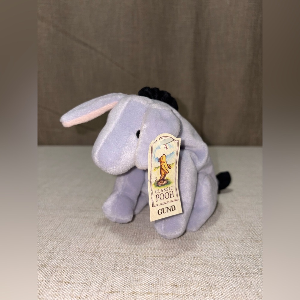 Gund Classic Pooh Eeyore Plush with Tag